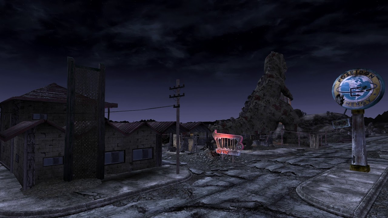 Fallout: New Vegas - NOVAC Night Ambiance (crickets, creaking metal, soft wind)