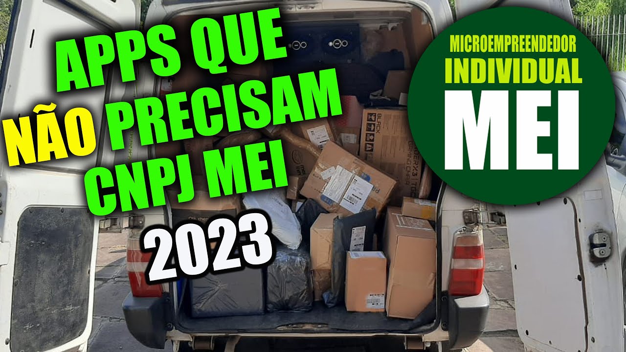 Aplicativos de entregas que não pedem CNPJ MEI - Principais apps que não precisam de MEI em 2023