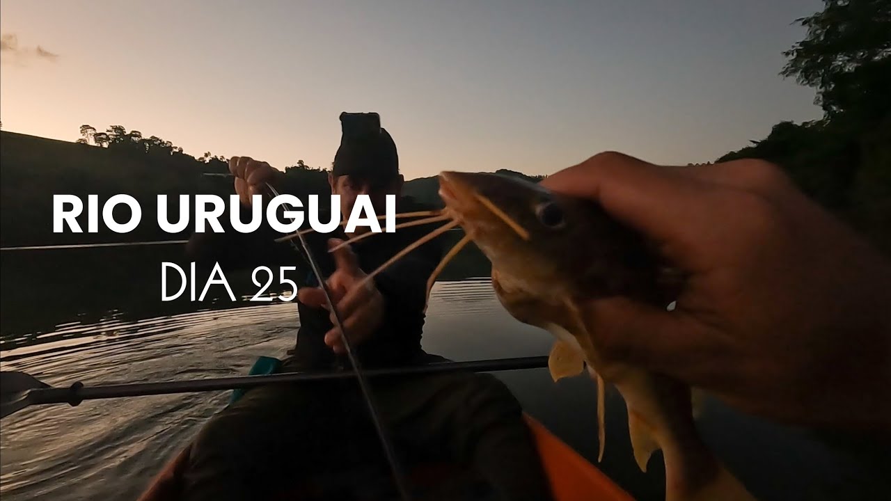 MEU PRIMEIRO PEIXE NO RIO URUGUAI. DIA 25.