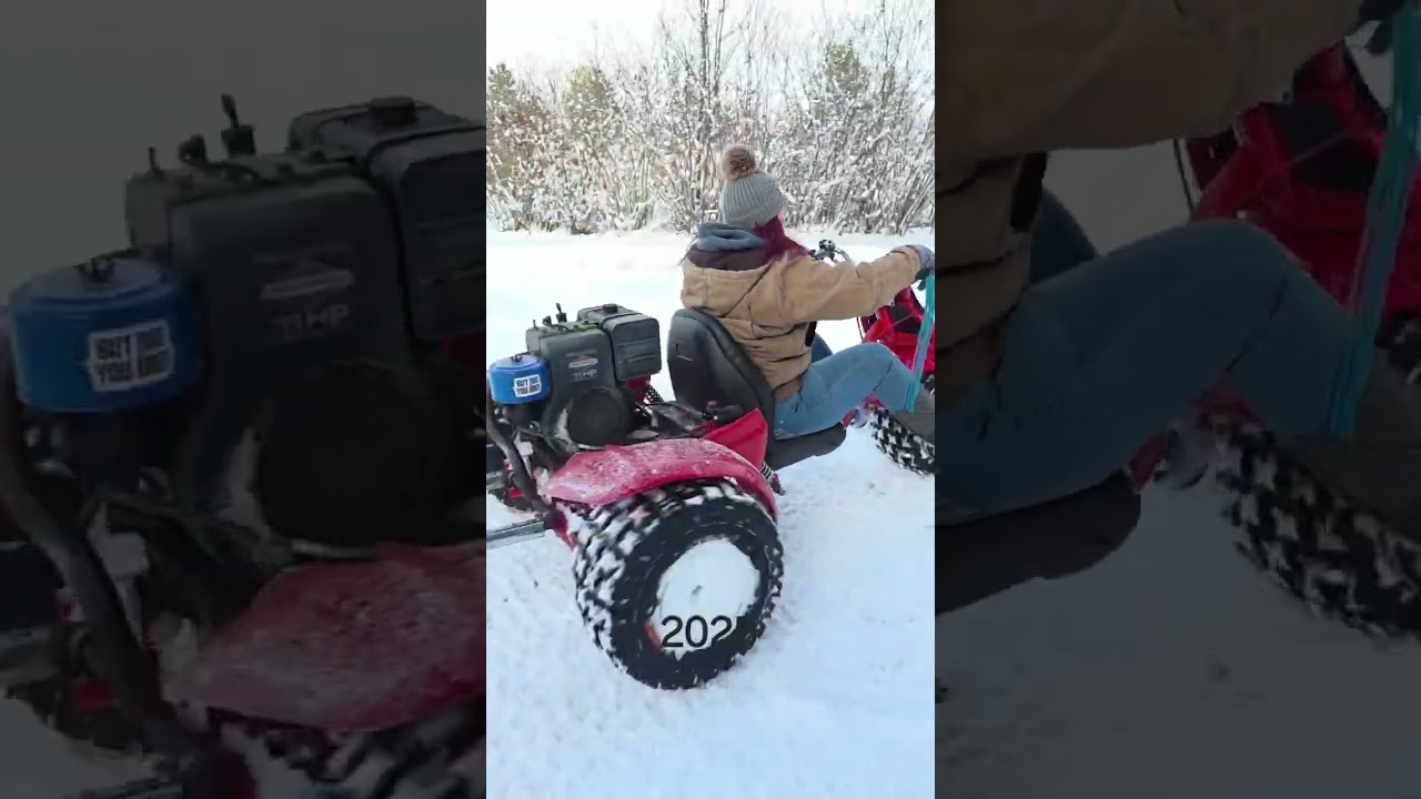 Dad got everyone vintage honda atc 3 wheelers!