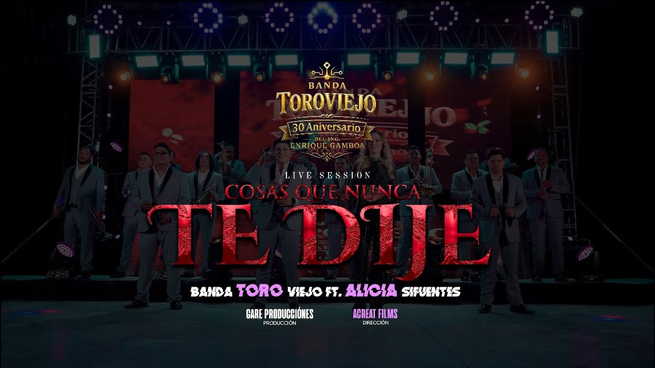 Cosas Que Nunca Te Dije-Banda Toro Viejo Ft. Alicia Sifuentes de Mi Barrio Colombiano (Live Session)
