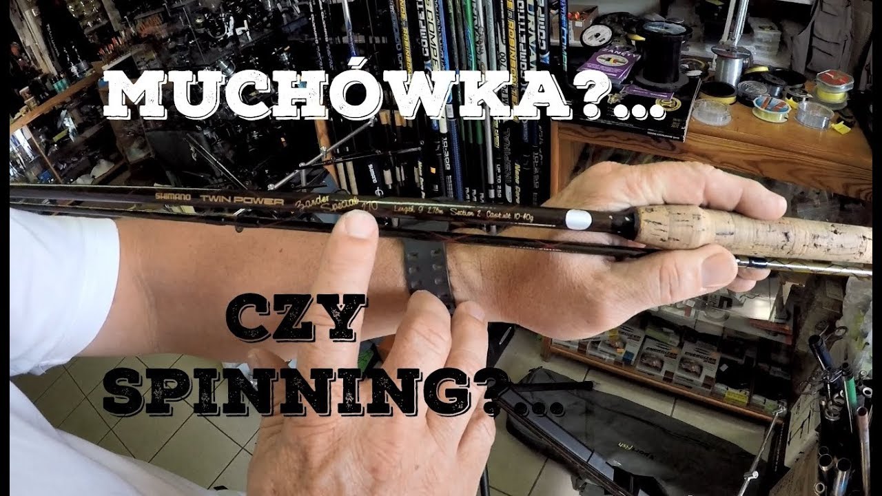 Sklep Wędkarski #18: Much&oacute;wka czy Spinning?! Silstar Diaflex & Shimano Twin Power.  | Odcinek #310.