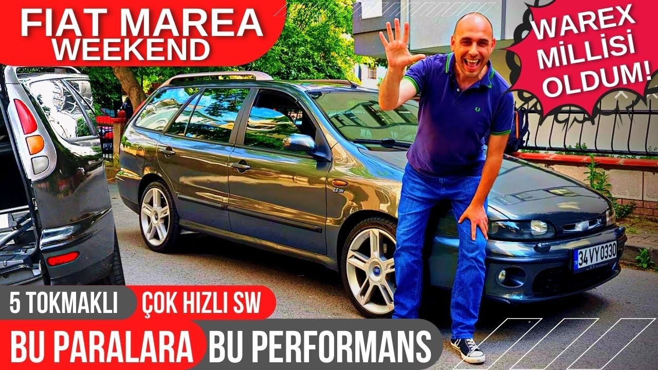 Fiat Marea Weekend HLX MK1 2.0 20V (1998) / 5 tokmaklı şaka makinesi / Warex denedim!