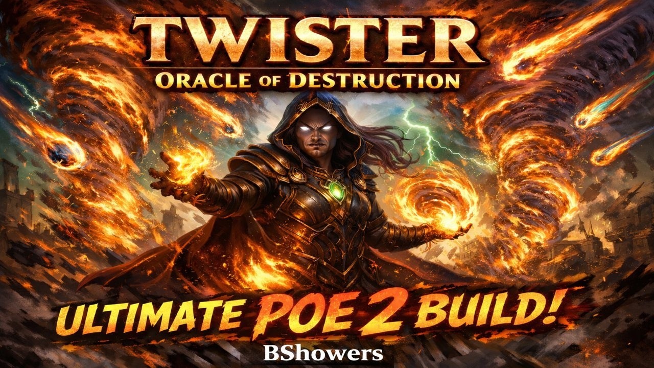 3x Damage Twister Oracle of Destruction Cast on Crit Twister+Comet+Detonate Dead