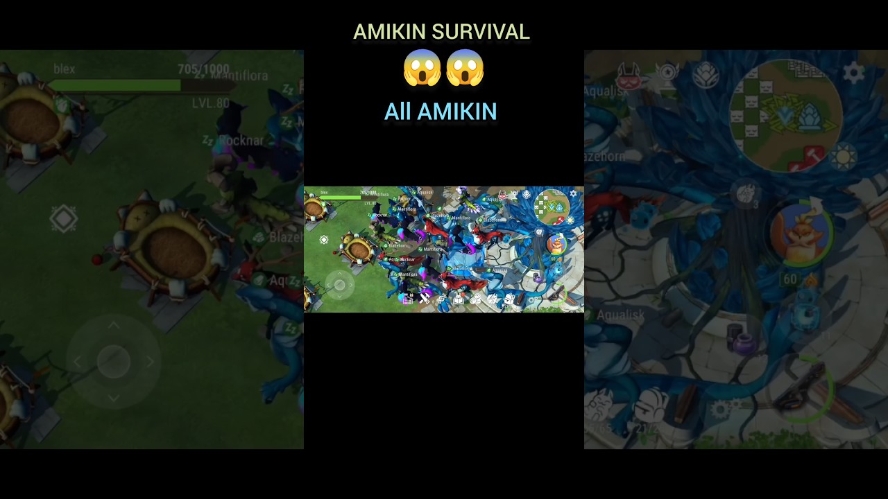 All AMIKIN GAMEPLAY - AMIKIN SURVIVAL #shorts