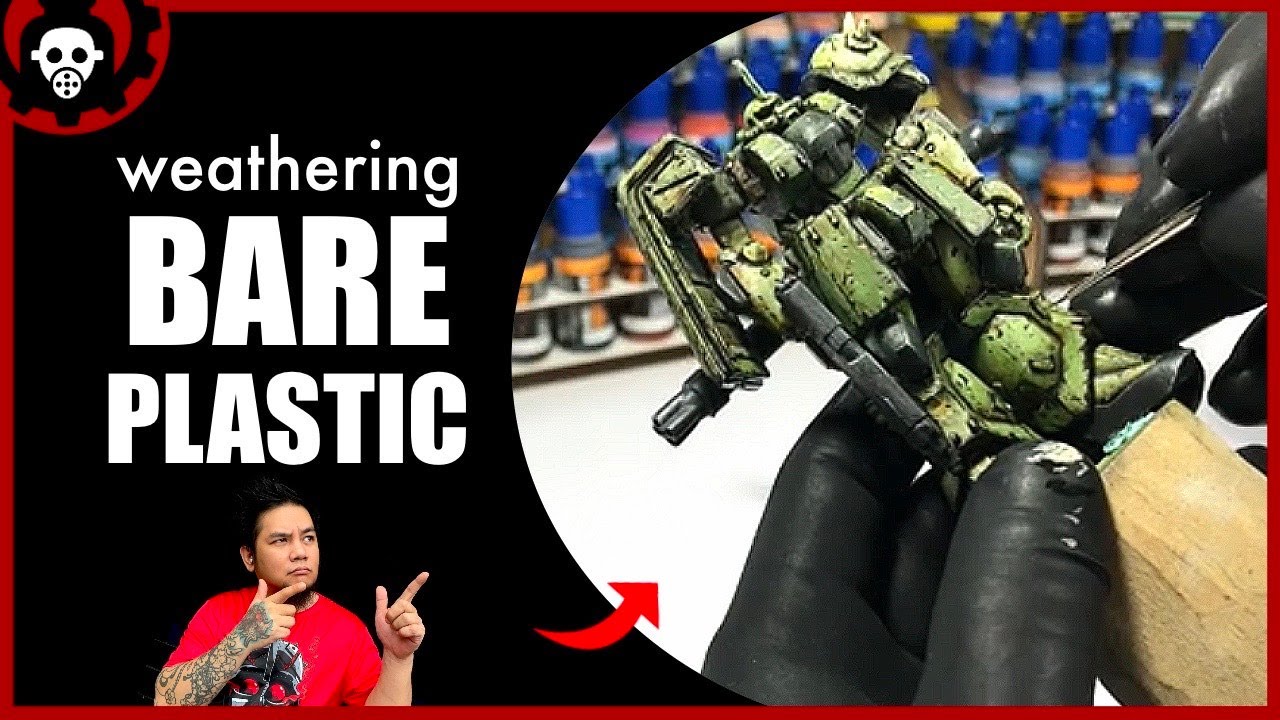 How to Weather GUNDAM for Beginners | Weathering on BARE PLASTIC | 2020 | Vallejo Mecha Color