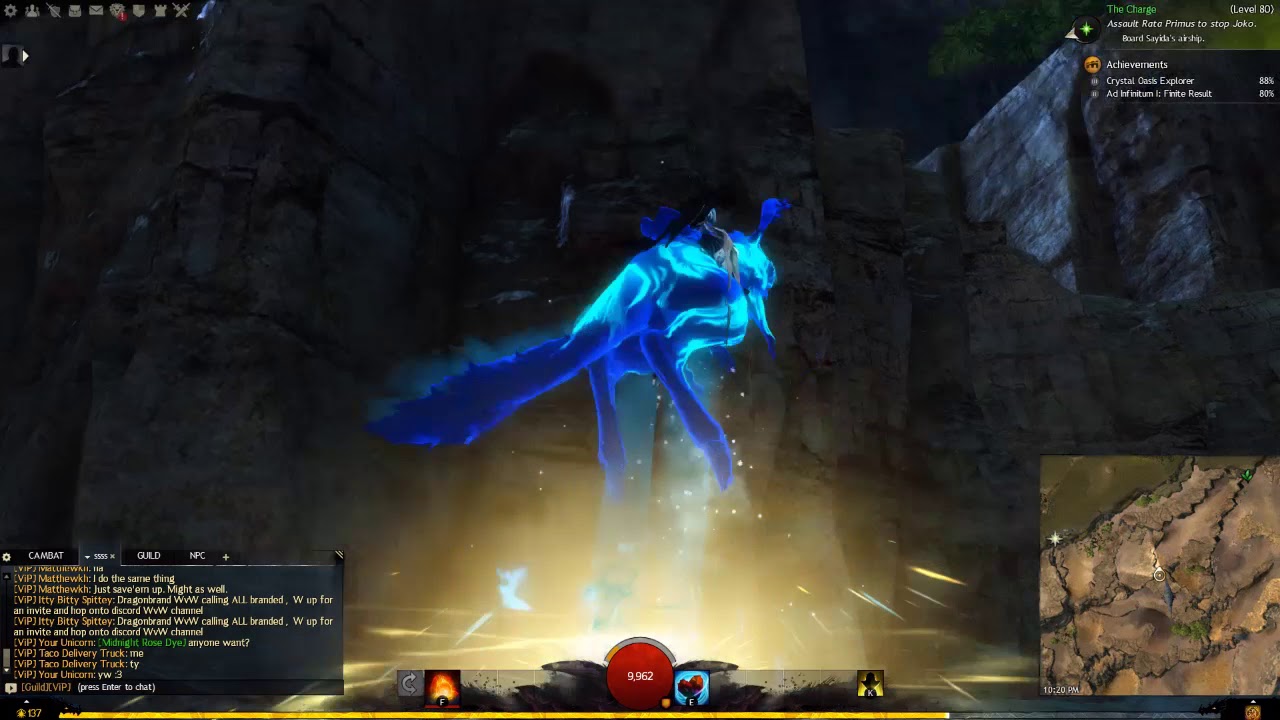 Guild Wars 2 crystal desert desert hightlands salt flats mastery  insight point