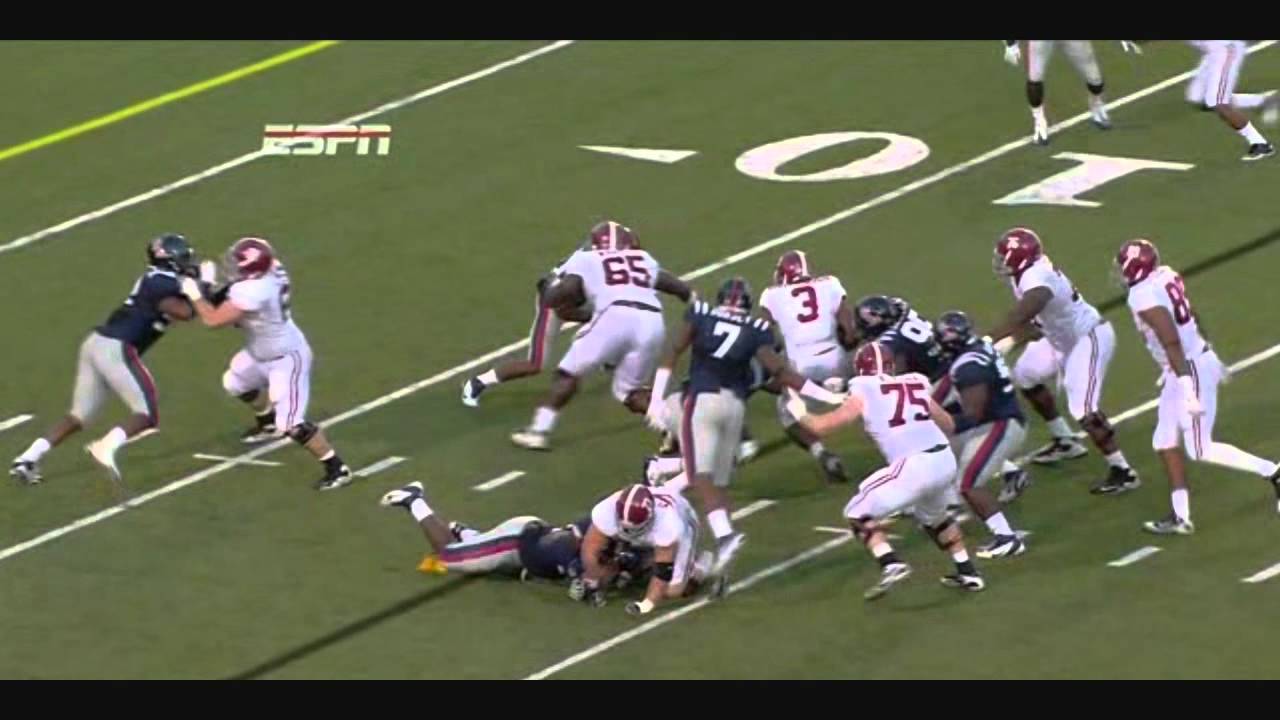 Trent Richardson vs Ole  Miss