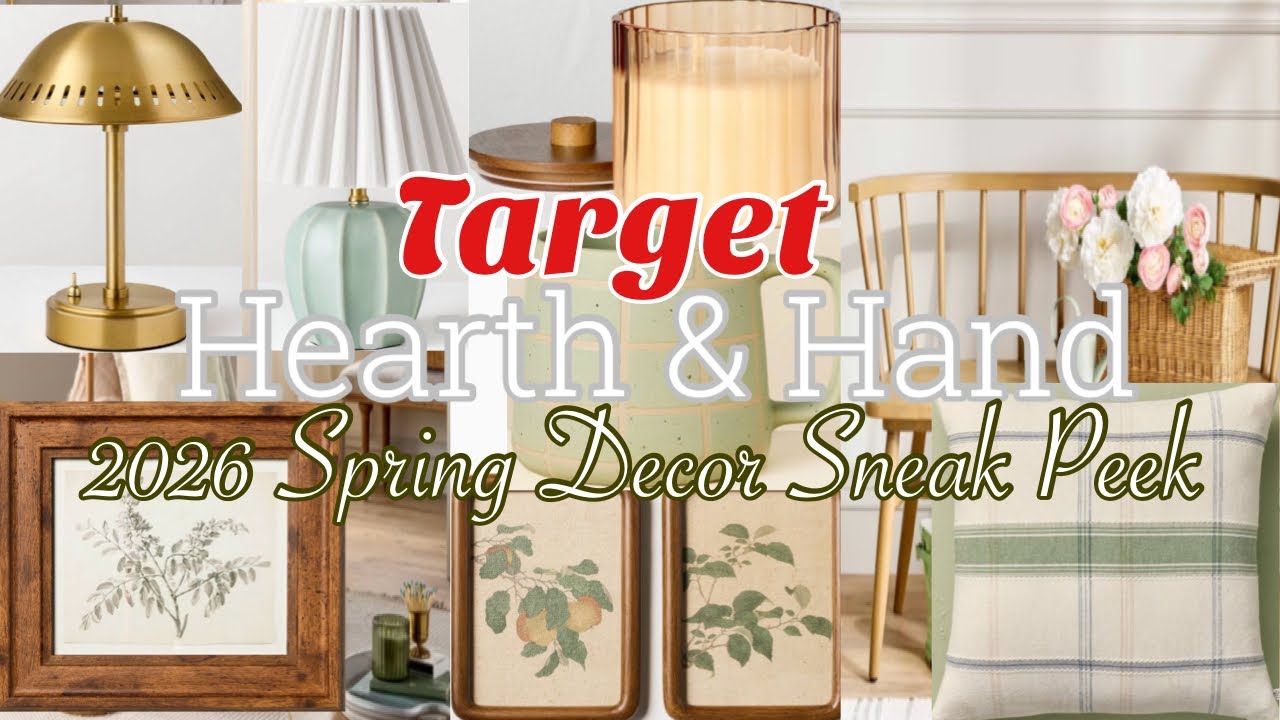 Совершенно новые весенние находки от Hearth & Hand 🌿 | Покупки в Target вместе со мной #весеннийд...