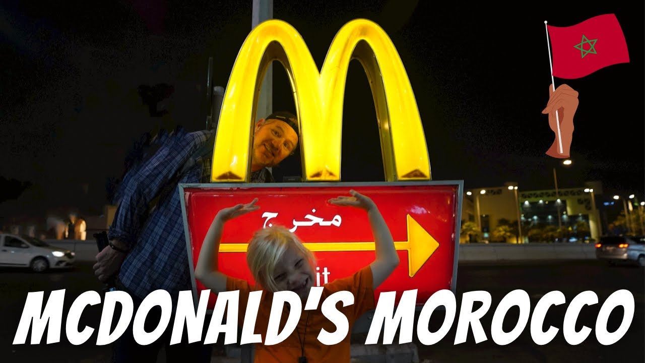 SOMETHING A BIT DIFFERENT IN LAAYOUNE: We tried McDonalds in Morocco!