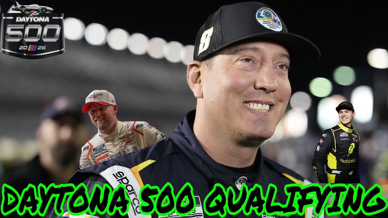 Kyle Busch wins the pole for the Daytona 500, Corey Heim and Justin Allgaier make the race
