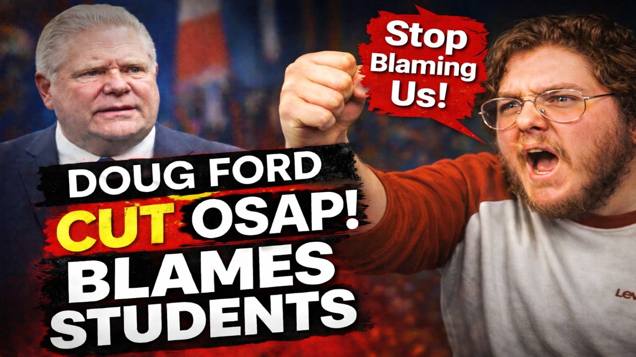 Why The OSAP Cuts Make ZERO Economic Sense