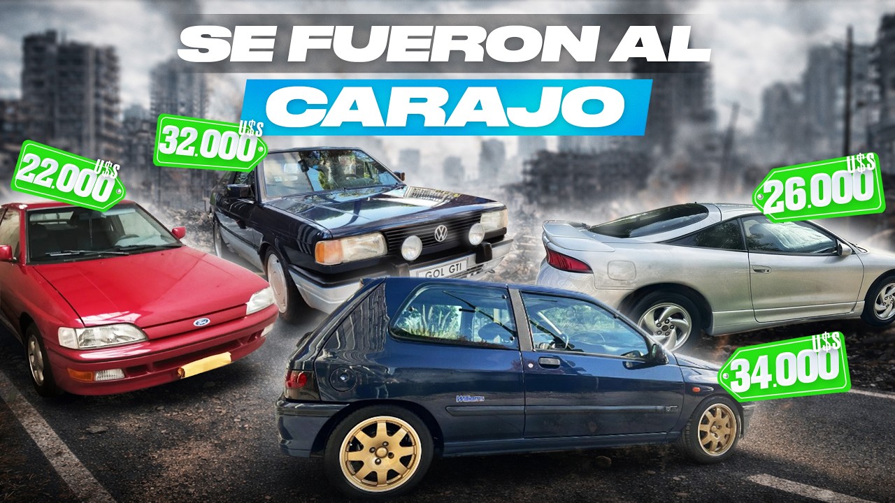 Se fueron a la MI&$DA los AUTOS de los 90 !!