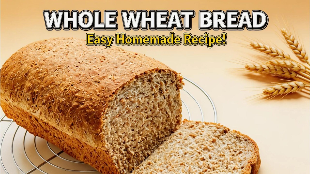 The BEST Whole Wheat Bread That Stays Soft for Days!