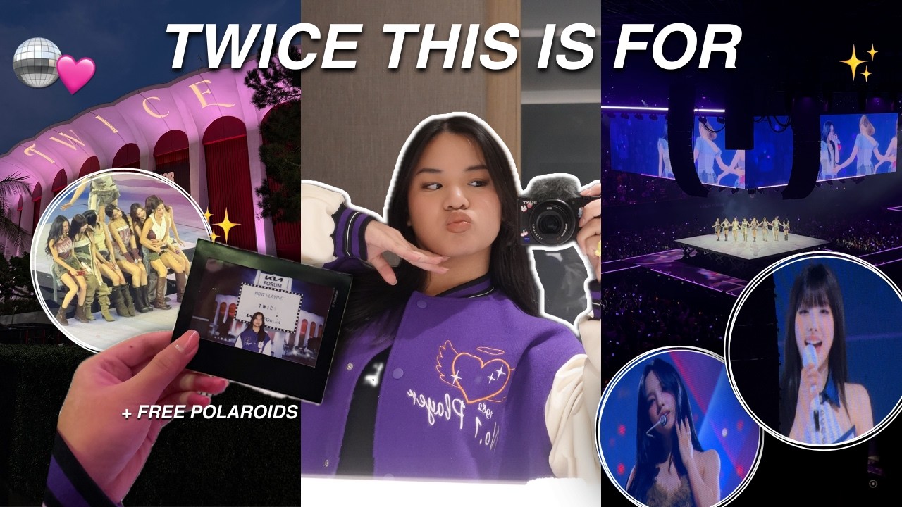 TWICE THIS IS FOR CONCERT in Los Angeles | Krizelle's Diary