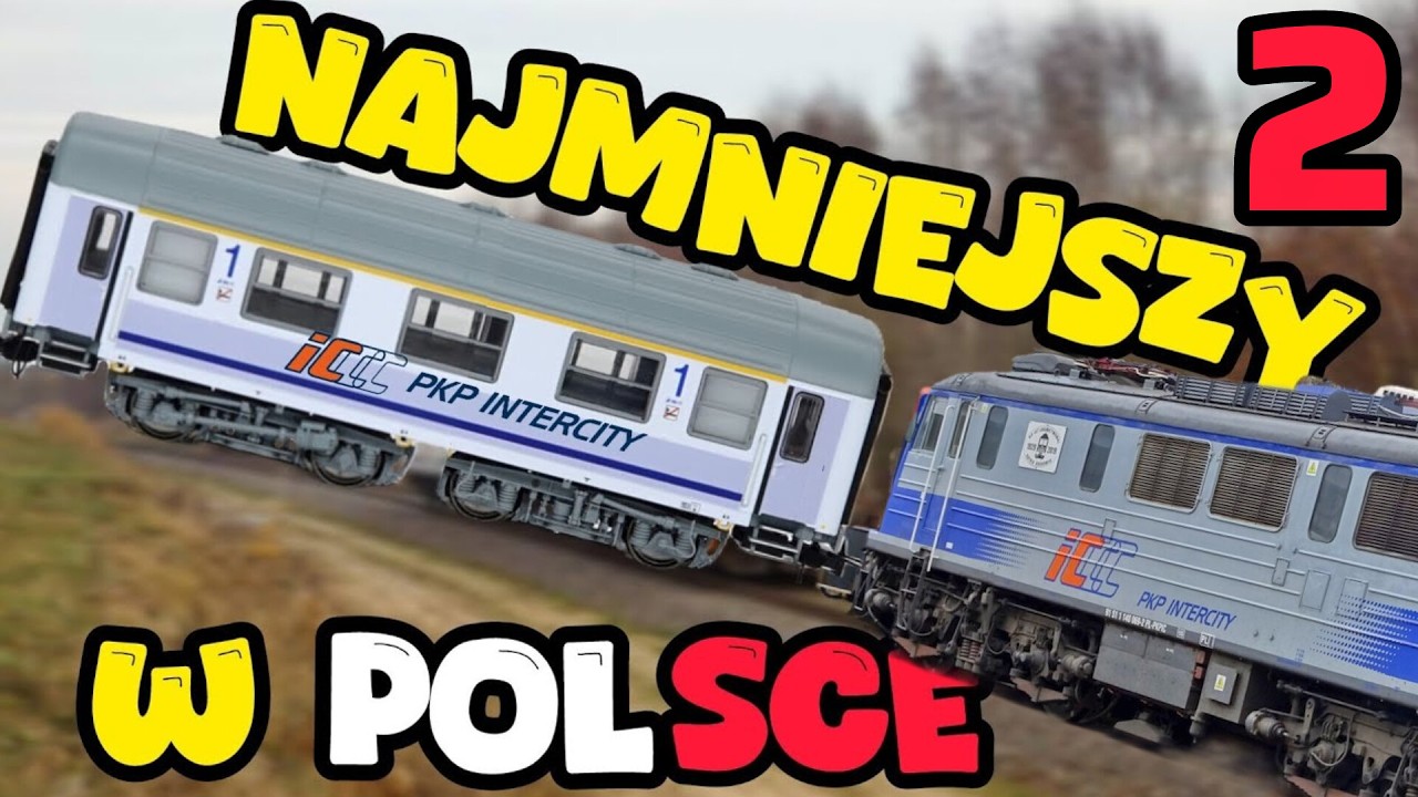 NAJKRÓTSZY Pociąg PKP Intercity w Polsce! 2 *Najpiękniejsza Linia Kolejowa w Polsce!*