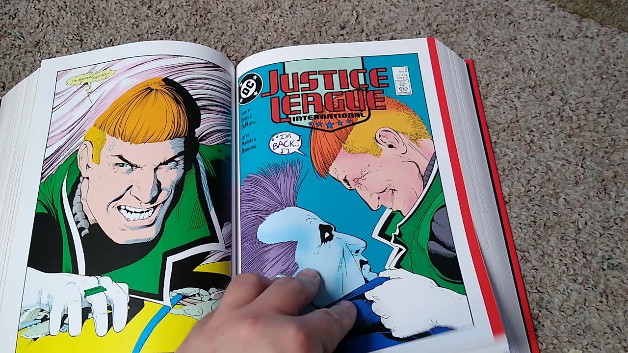 Justice League International Omnibus vol 1 retro review