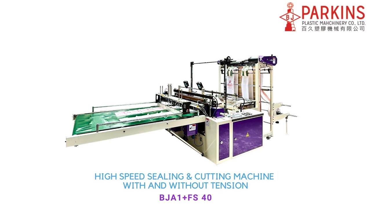 High Speed Sealing & Cutting Machine With and Without Tension BJA1+FS 40