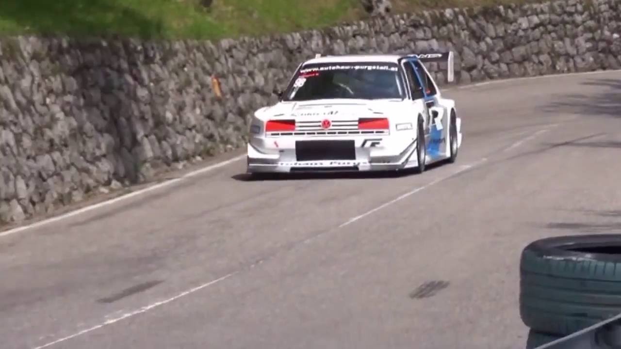 47 Verzegnis Sella Chianzutan HILLCLIMB 2016 Carlsson Mercedes SLK 340 and CRASH Karl Schagerl 630HP