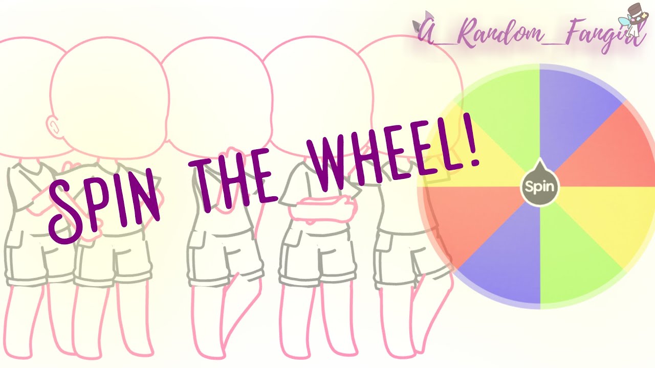 Spinning a wheel to make an oc! [Group of friends edition] | A_Random_Fangirl