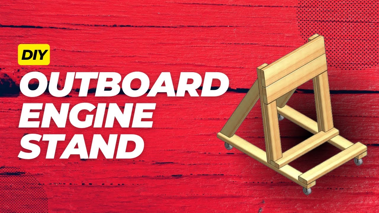How-To: DIY Outboard Engine Stand #ScorpiusFishing #OutboardEngineStand #StellarAbyss