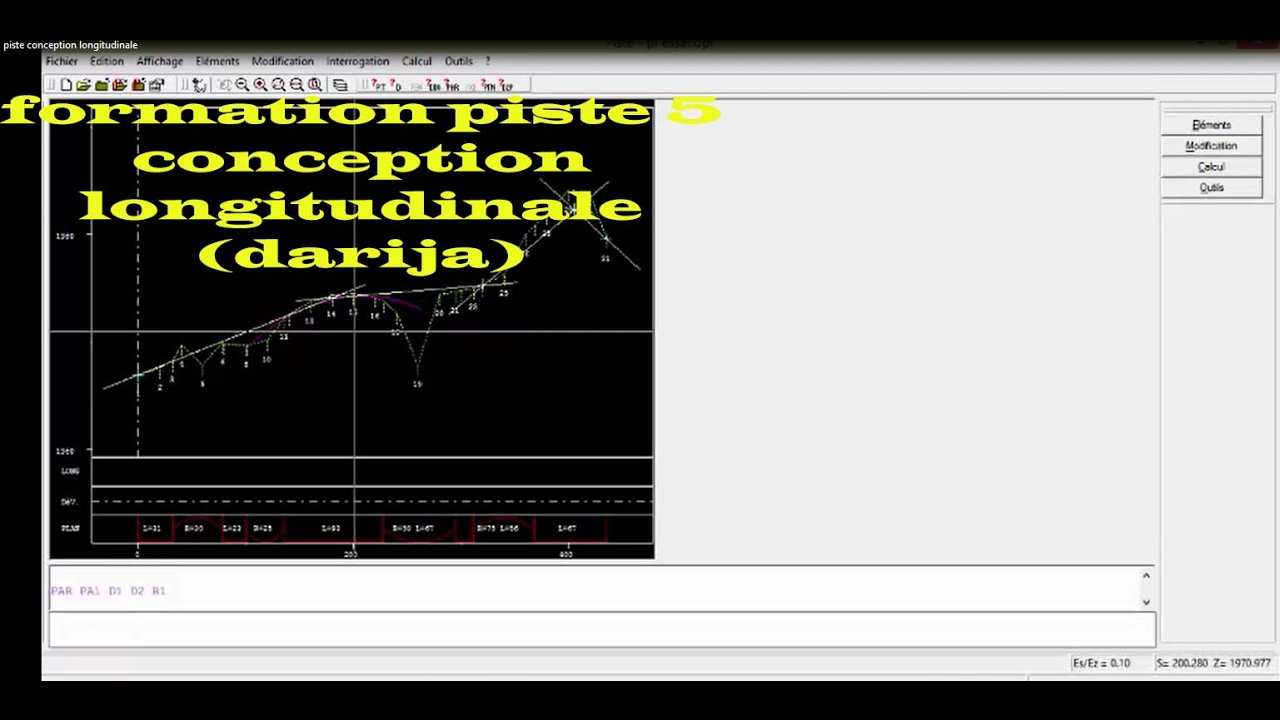 piste conception longitudinale