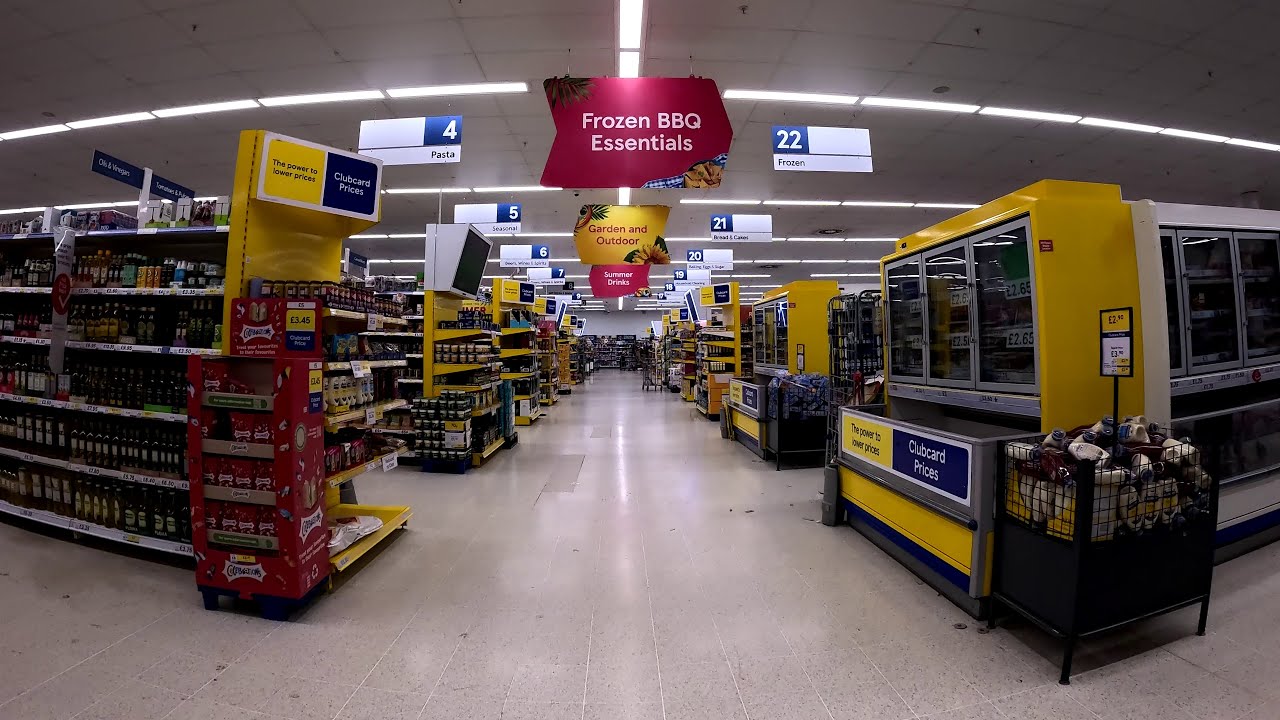 Midnight Tesco Shopping | 4K Liminal Experience | Leith, Edinburgh