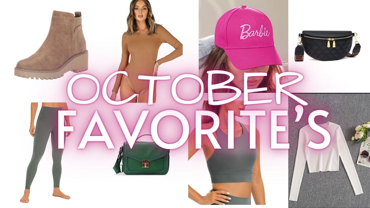 October Monthly Favorites #amazon #temu #walmart