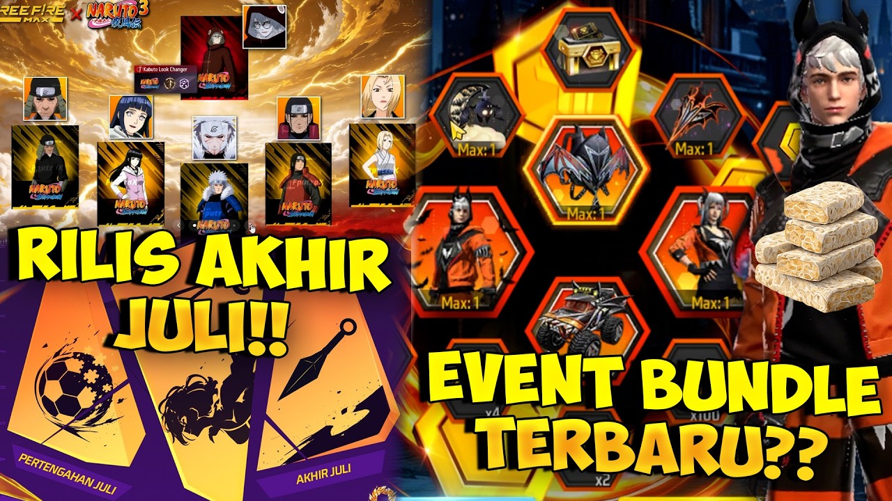 BOCORAN FF x NARUTO CHAPTER 3 !! Review Event Bundle Darkwing Terbaru & Bundle Hinata Otw Rilis