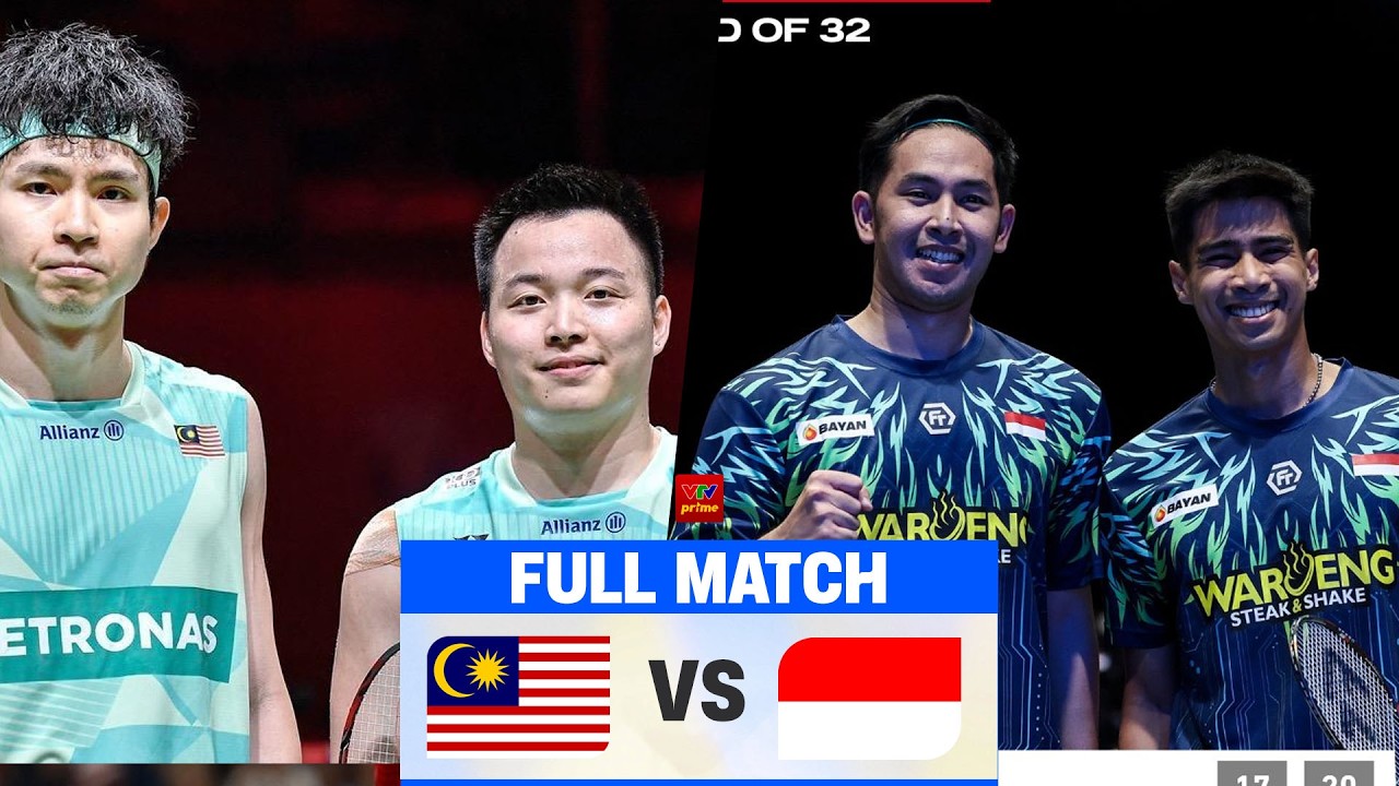 AARON CHIA / SOH WOOI YIK (MAS) vs SABAR GUTAMA / MUHAMMAD ISFAHANI (INA) | BADMINTON