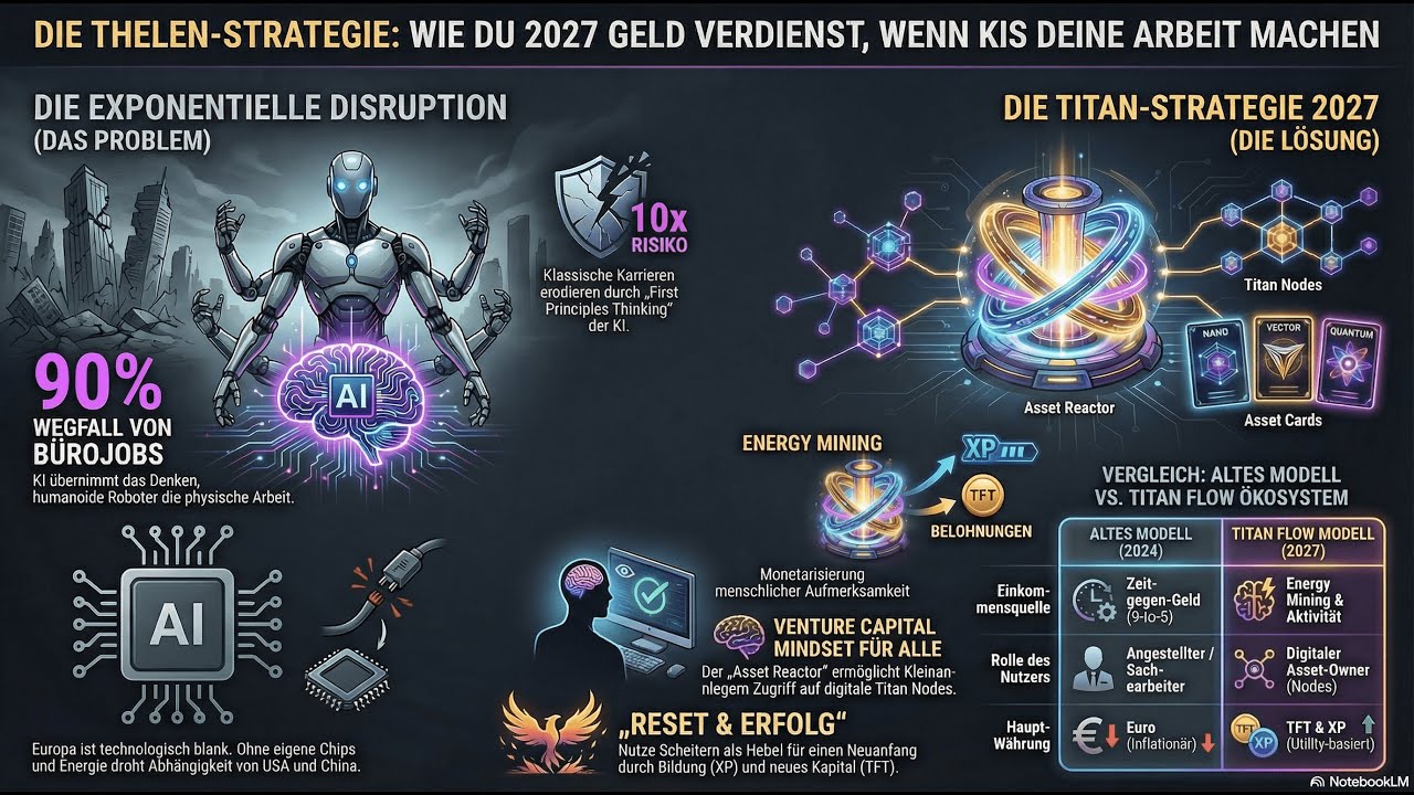 Sind wir bald alle arbeitslos? So sicherst du dir mit Titan Flow dein Einkommen