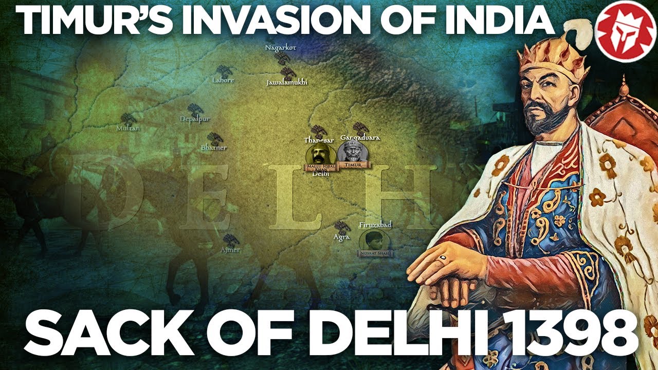 Sack of Delhi 1398 - Timurid Invasions DOCUMENTARY
