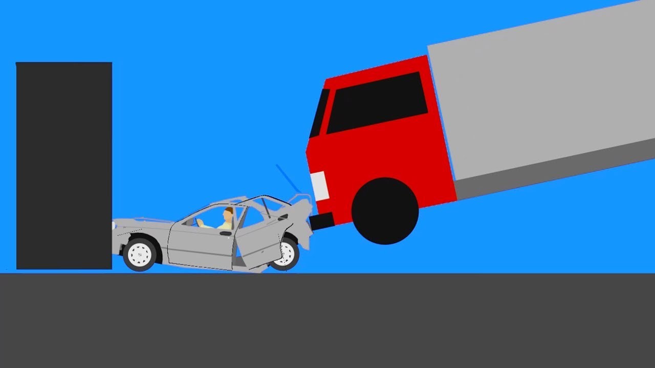 Phun Algodoo Car Destruction
