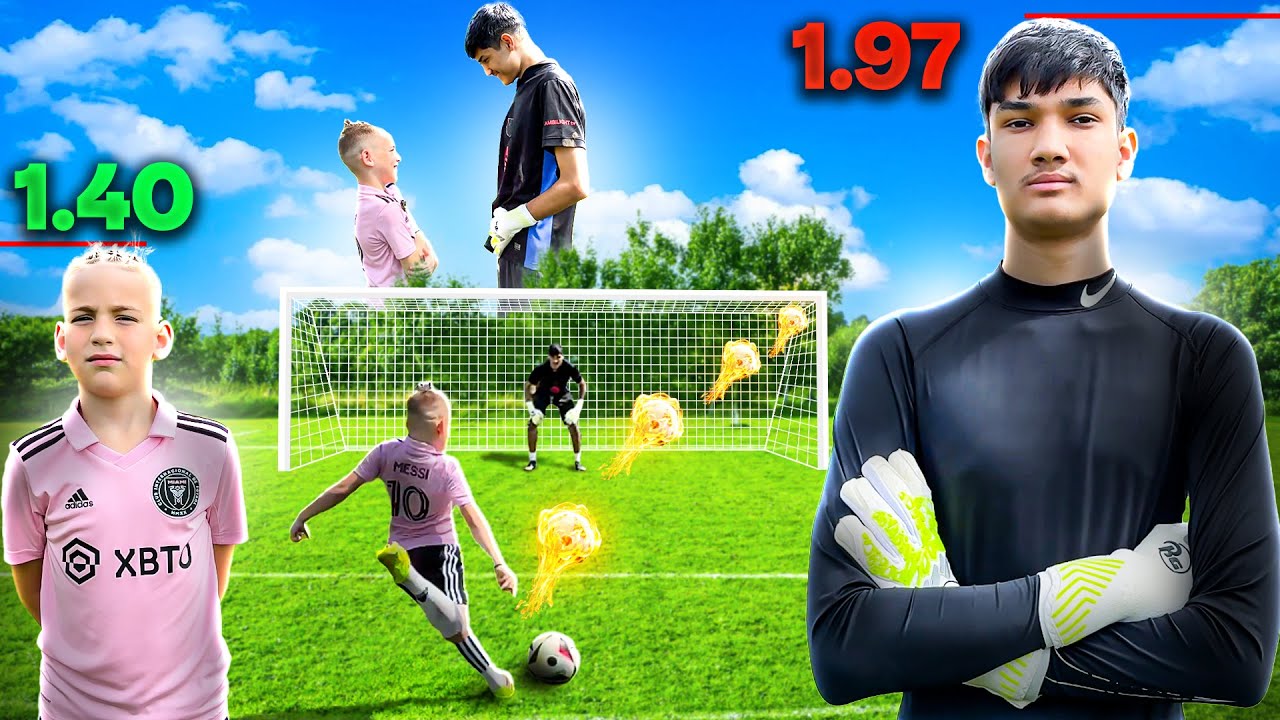 MINI MESSI 1.40 VS MINI COURTOIS 1.97 CONTEAZĂ ÎNĂLȚIMEA?