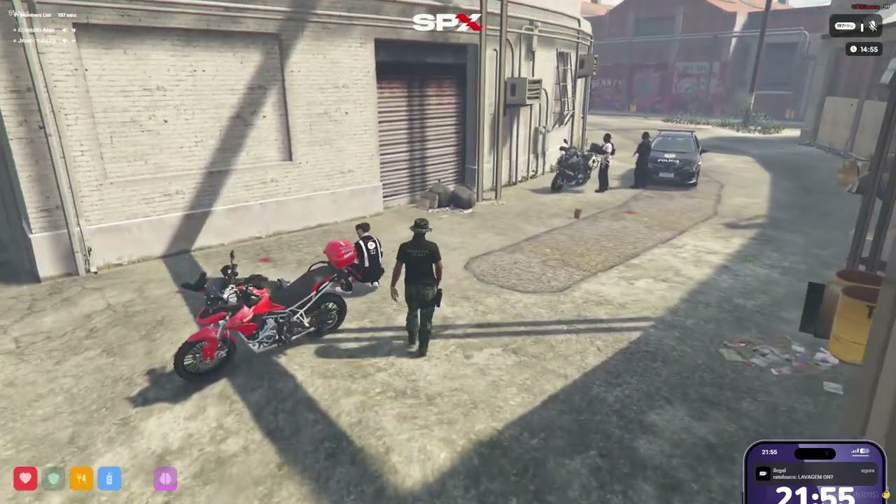 medico com arma gta rp