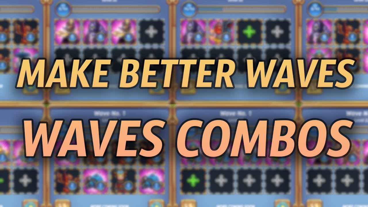 Royal Revolt 2 - Make better Waves (WAVES COMBOS)