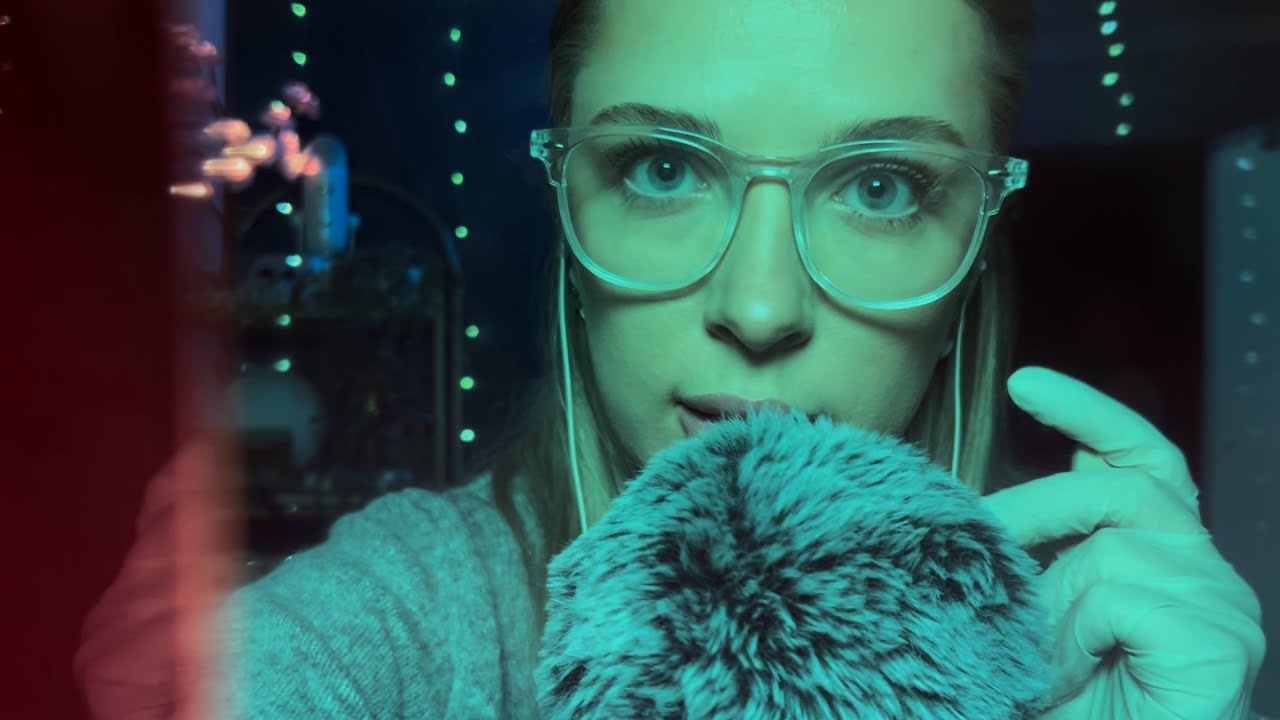 ASMR Eye Exam & Eye Cleaning (light triggers, personal attention & affirmation)
