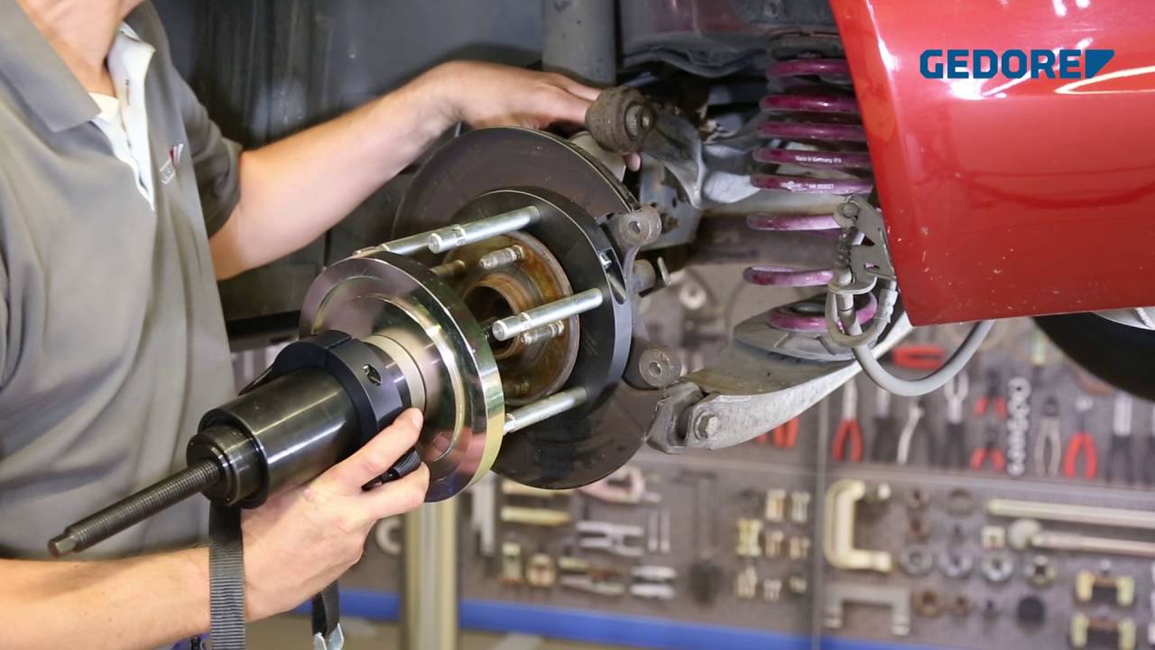 KL-0040-87 - Radlager-Ausbauwerkzeug Opel Insignia mit Hydraulik-Zylinder 17 t