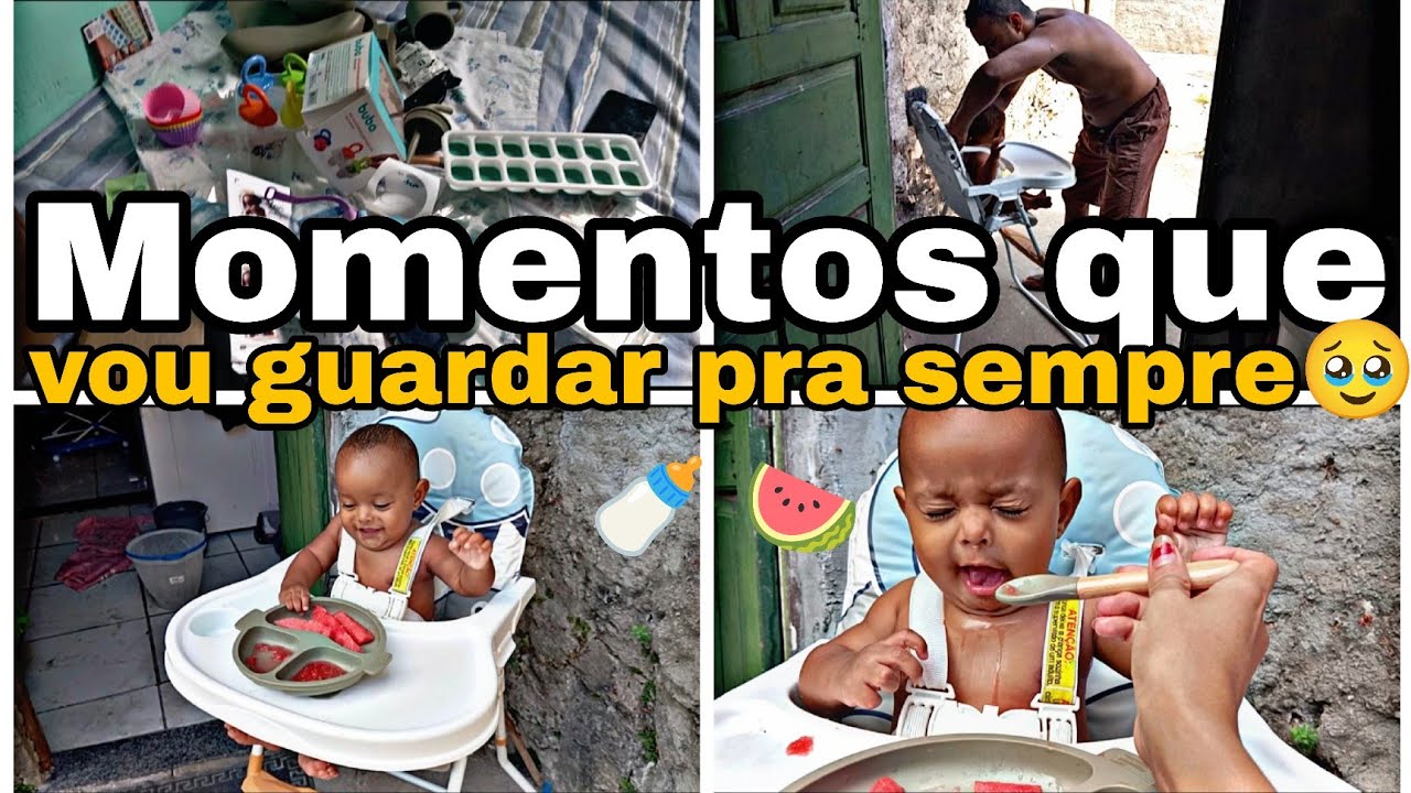 O dia que meu bebê começou a introdução alimentar (primeiros sabores)+tudo que comprei| 2 Dias de ia