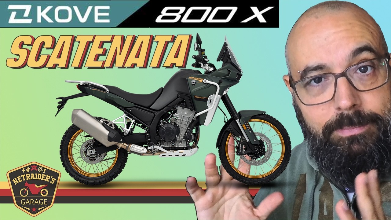 KOVE 800 X - DALLA CINA CON FURORE - Prova del Pazzo con la C
