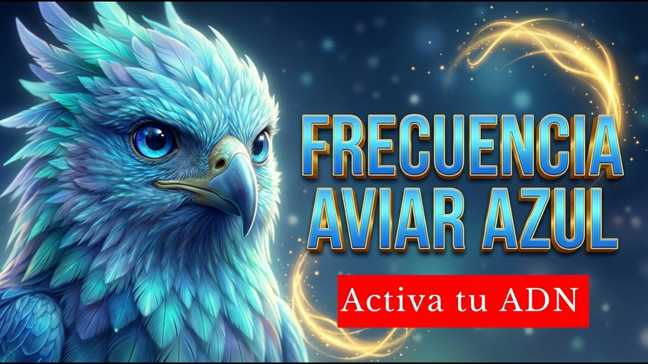 Frecuencia Aviar Azul 🪽 Activa la Sanación de tu ADN Estelar