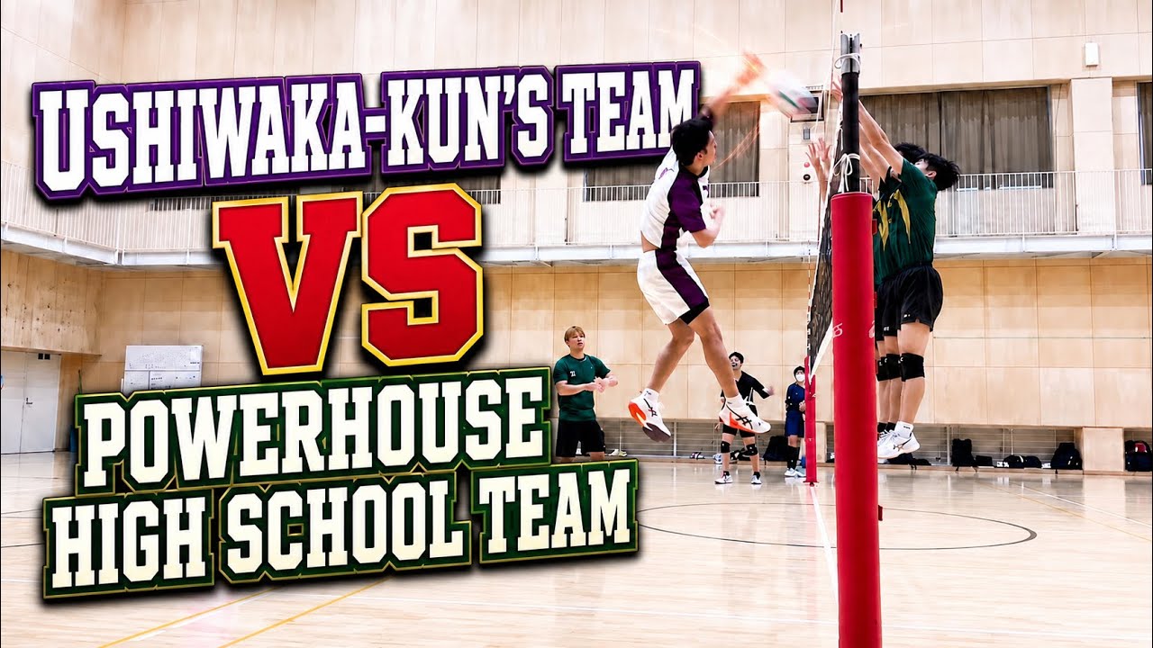 I visited one of Japan’s top powerhouse high school teams! 🏐🔥