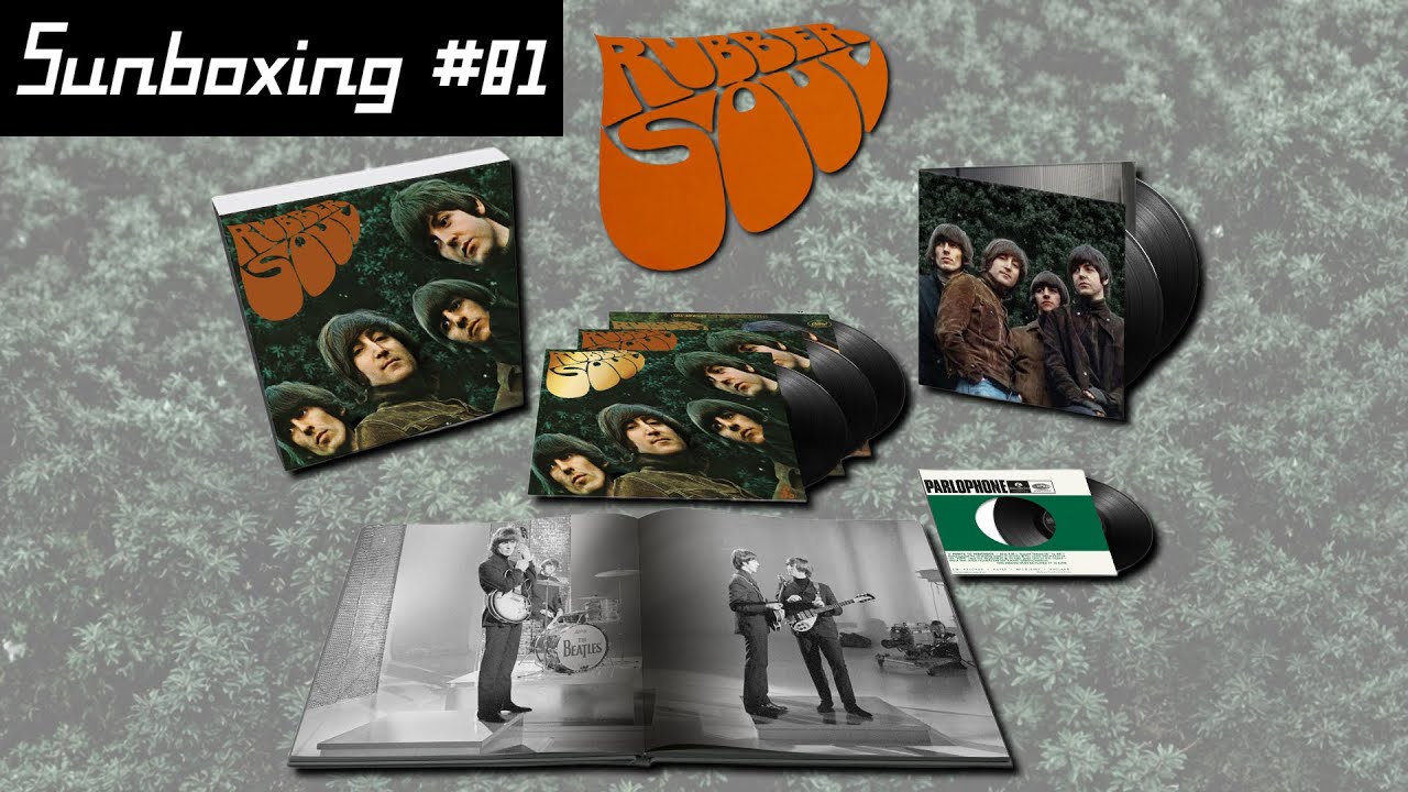 Распаковка The Beatles &mdash; Rubber Soul: расширенное суперлюкс-издание, 5 LP + 7