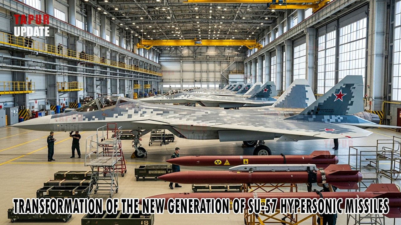 Deadly Upgrade Russia Arms Su-57 with Hypersonic Strike Power