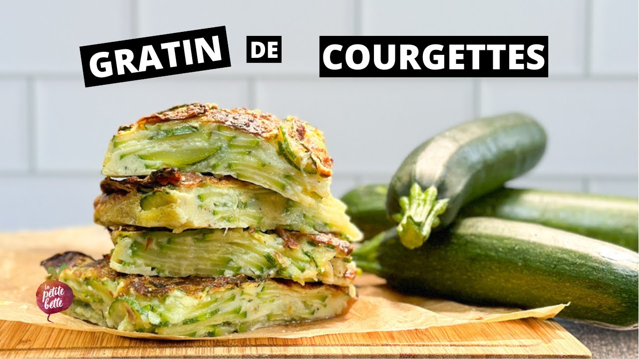 GRATIN DE COURGETTES AIR FRYER  😋 (ou four)