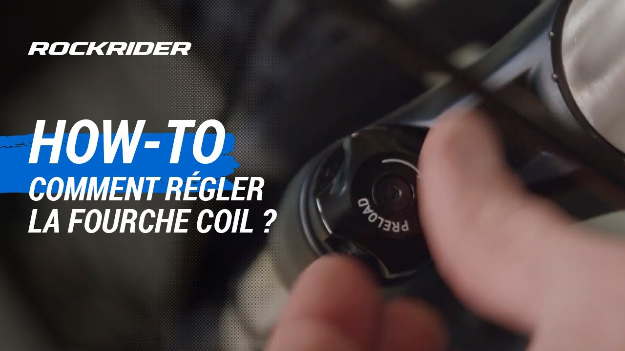 TUTO 🔧 Comment r&eacute;gler la fourche coil ? - ROCKRIDER