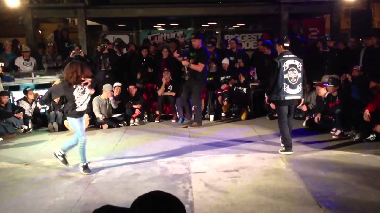 Culture Shock Don't Stop The Rock 2013 | TopRock | Bgirl Anee (MZK) vs Bboy AYA (MZK)