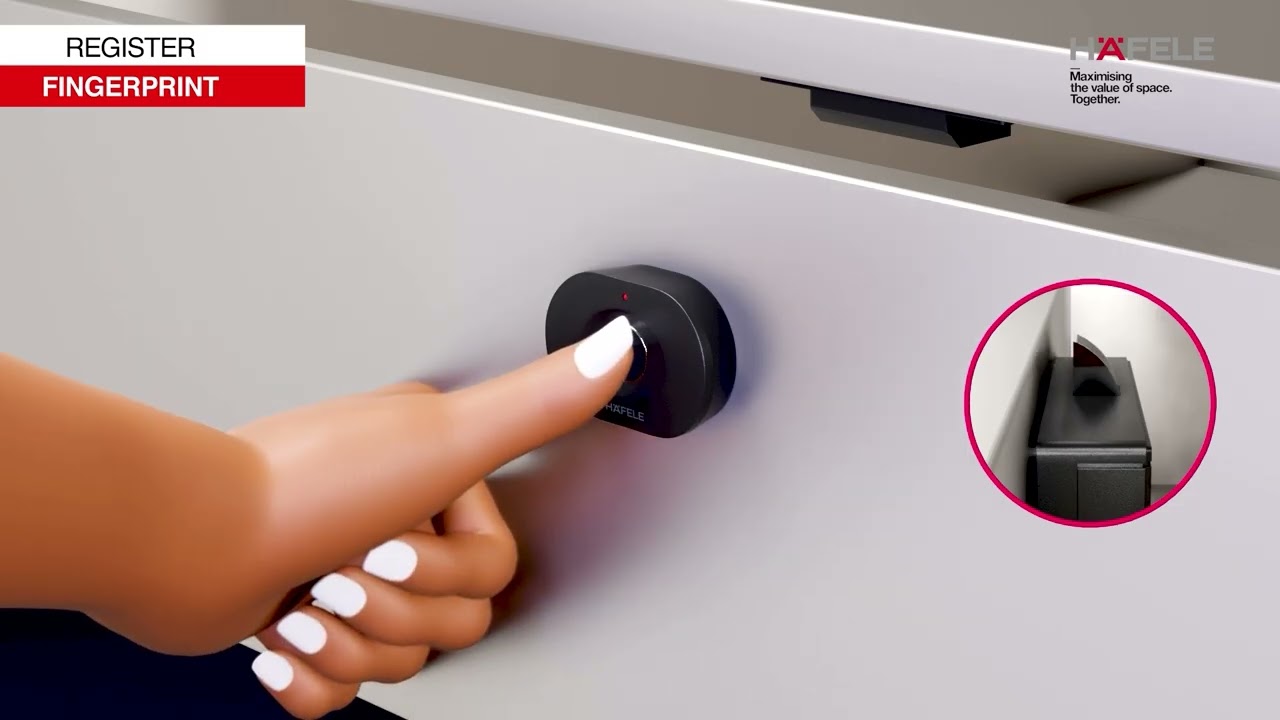 KABI-IRIS Digital Furniture Lock - Installation / Operation