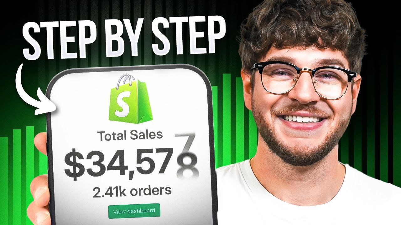 Как Создать Магазин Shopify для Дропшиппинга (С Использованием ИИ)