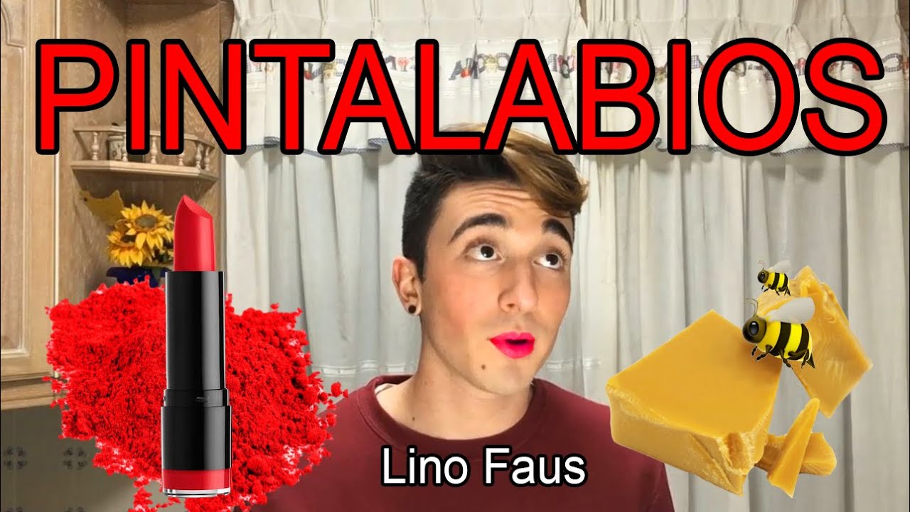 Receta PINTALABIOS | Brillo y Mate | Casero y Natural | Lino Faus